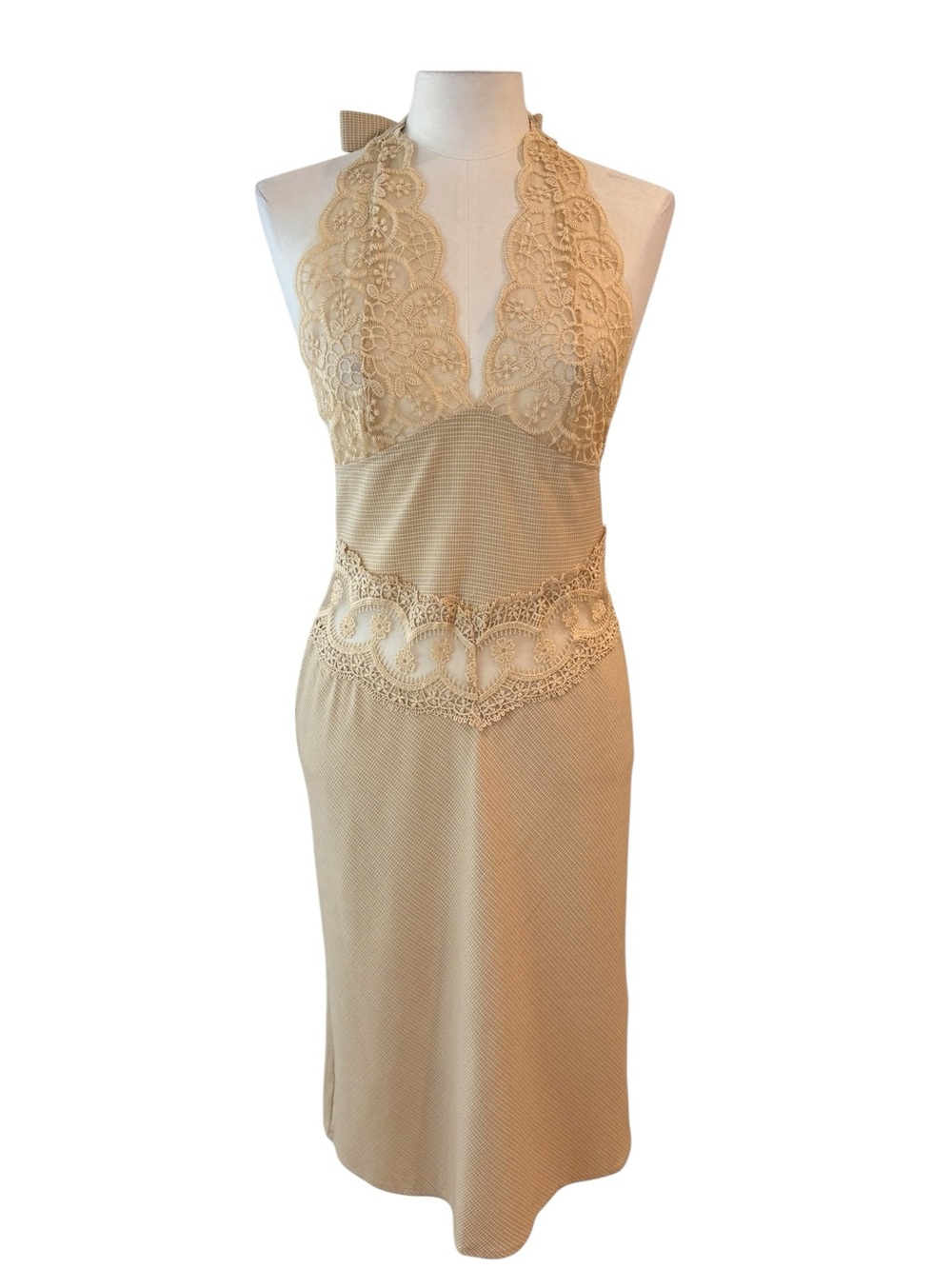 Lioness Solana Lace Midi Dress size Small - Picture 12 of 16